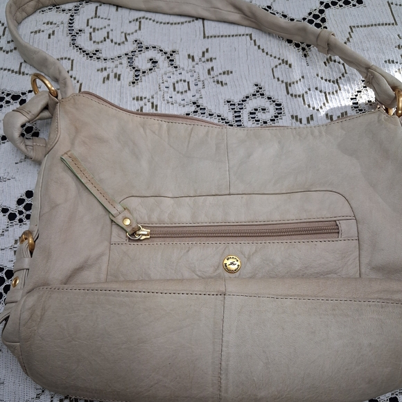 Stone Mountain Accessories Cream Shoulder Bag - Picture 3 of 5